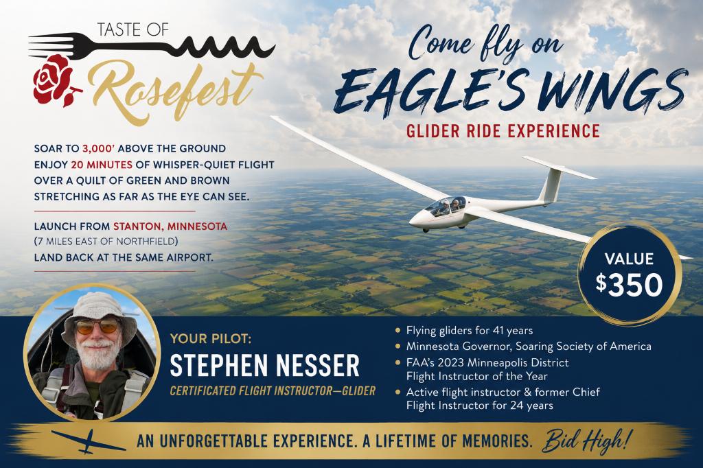 Come Fly on Eagles Wings - Glider Experience