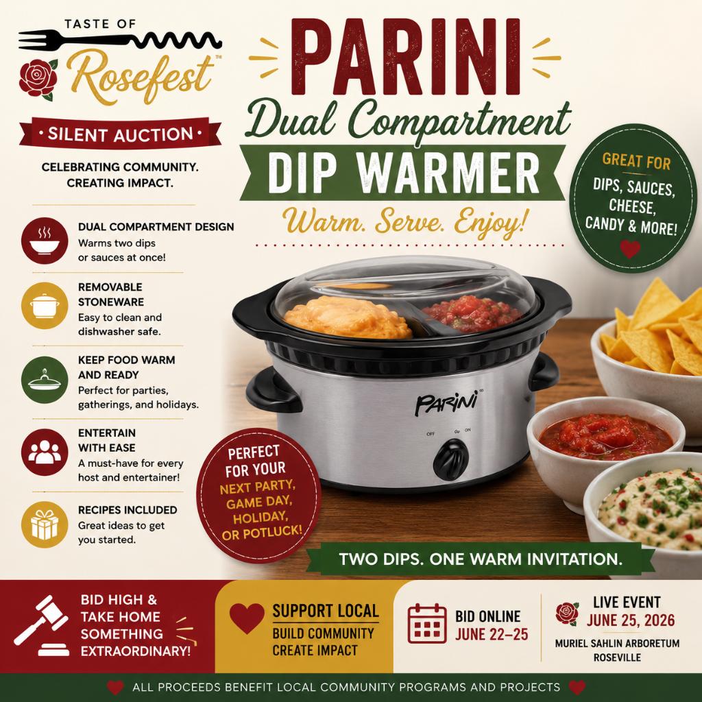 Parini Dual Compartment Dip Warmer