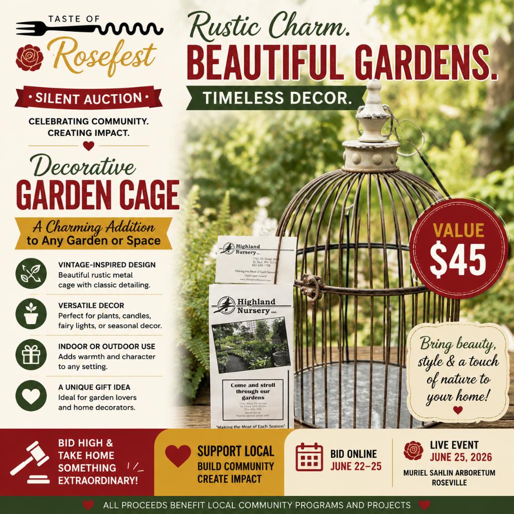 Decorative Garden Cage