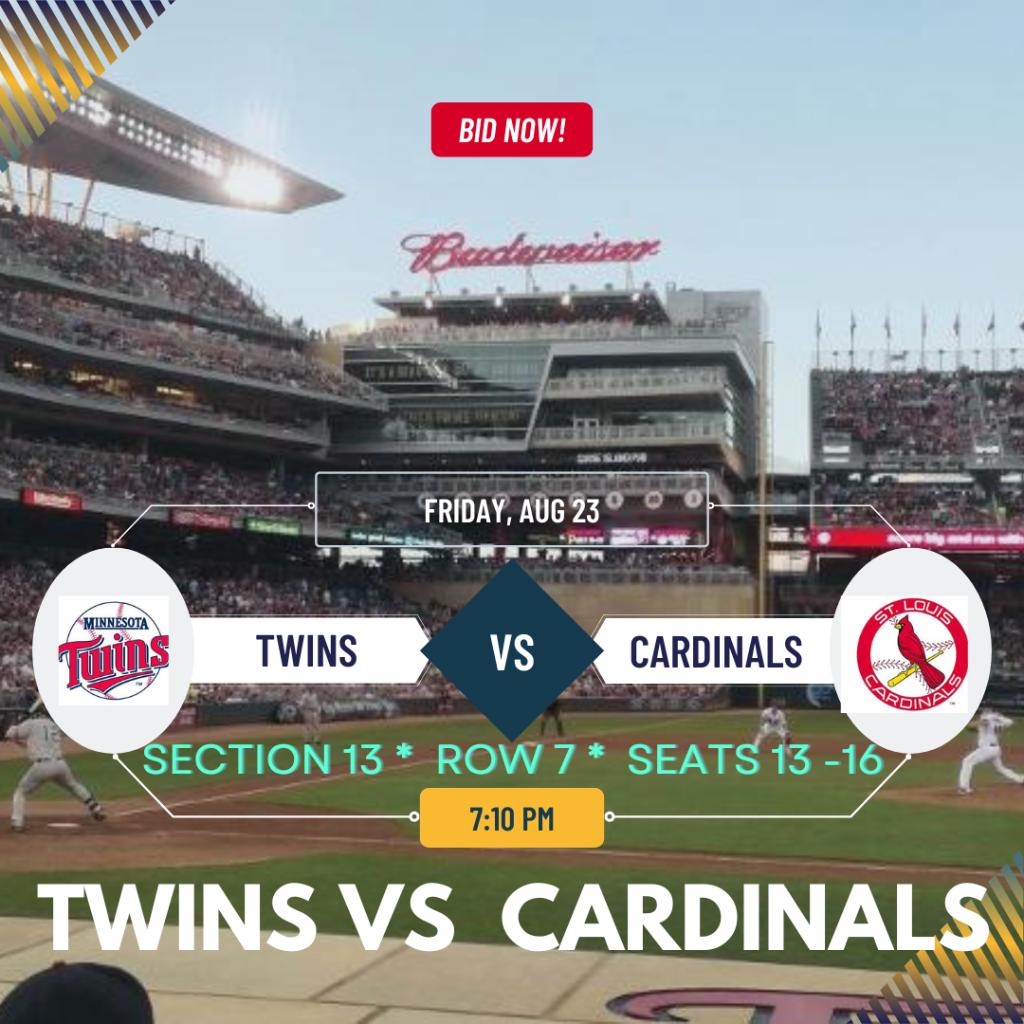 MN Twins Dugout Tickets