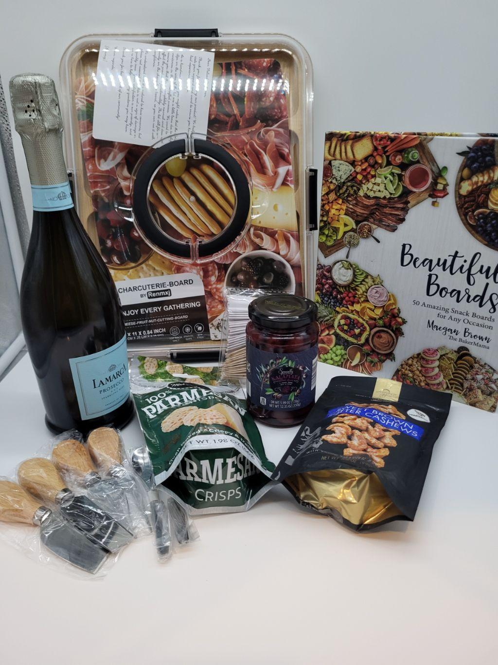 Gather and Savor Charcuterie Gift Basket