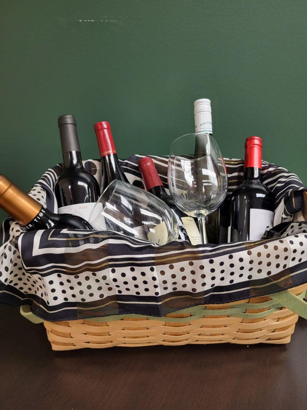 Mixed Red Wine Basket