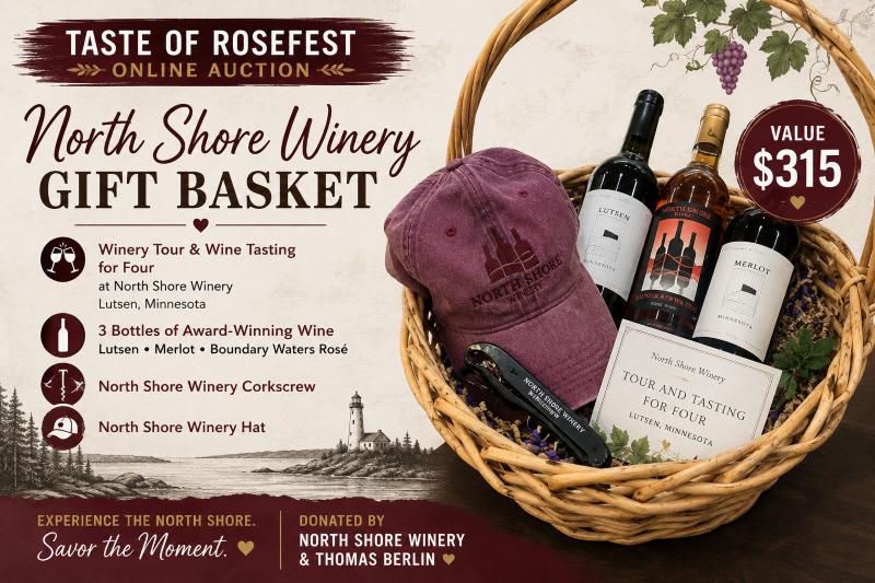 North Shore Winery Experience Gift Basket