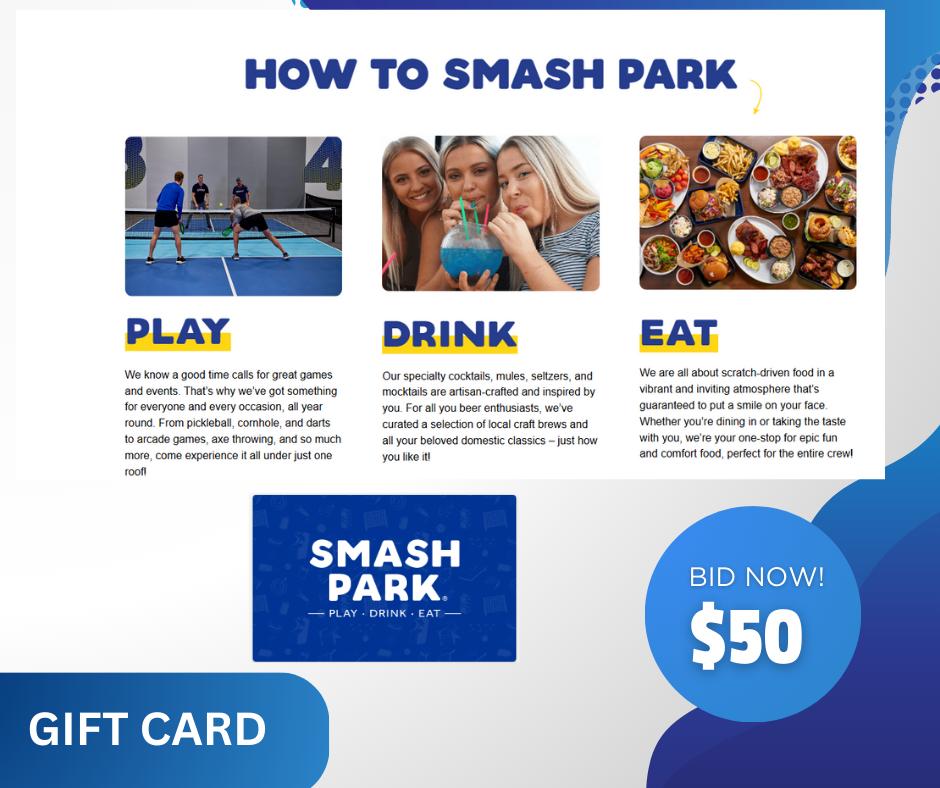 Smash Park Gift Card