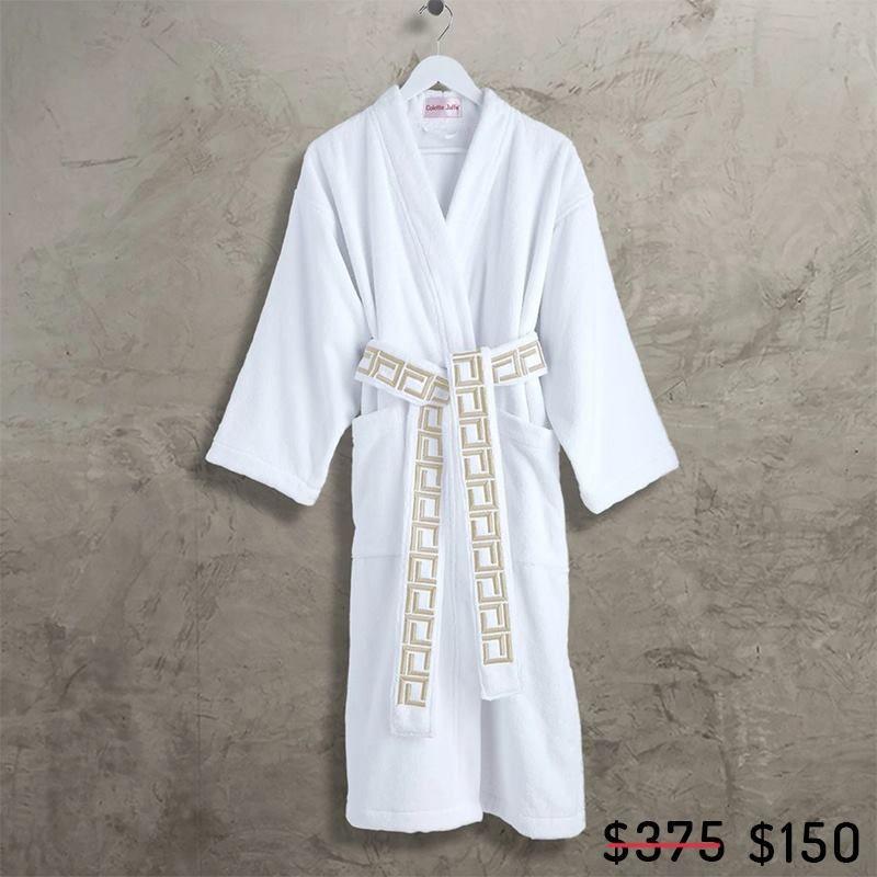 Luxury Terry Cloth Robe by Colette Jaffe