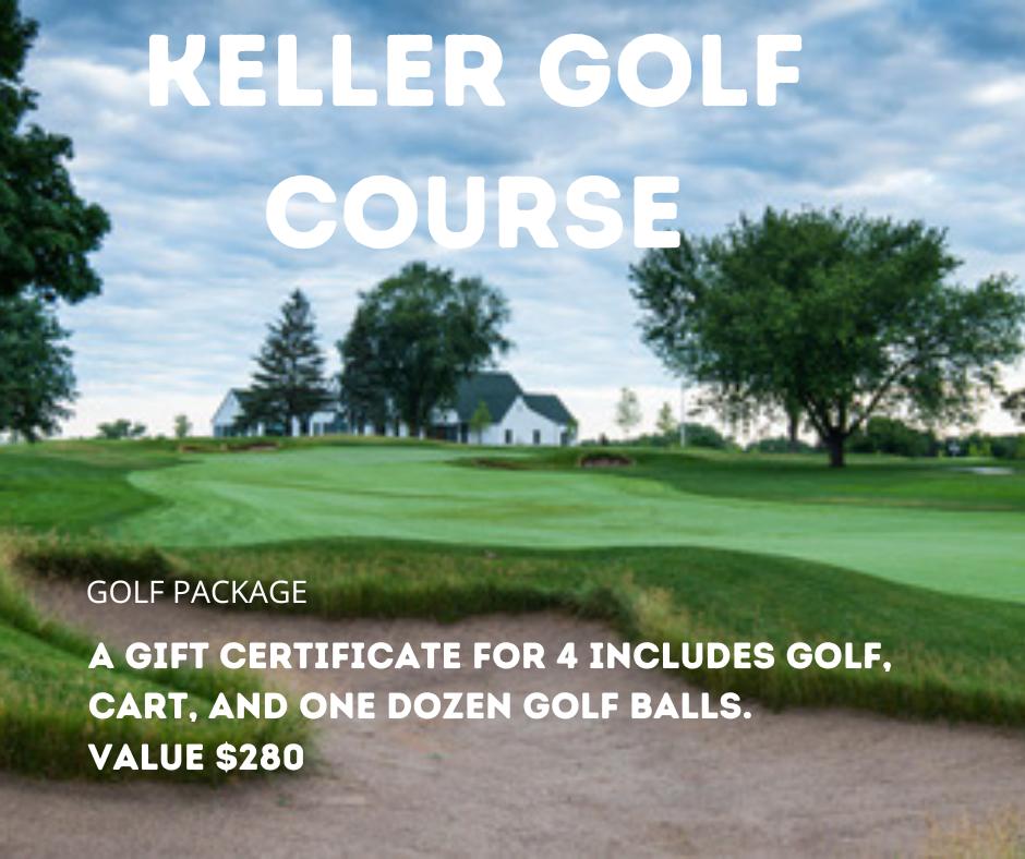 Keller Golf Course Experience for Four