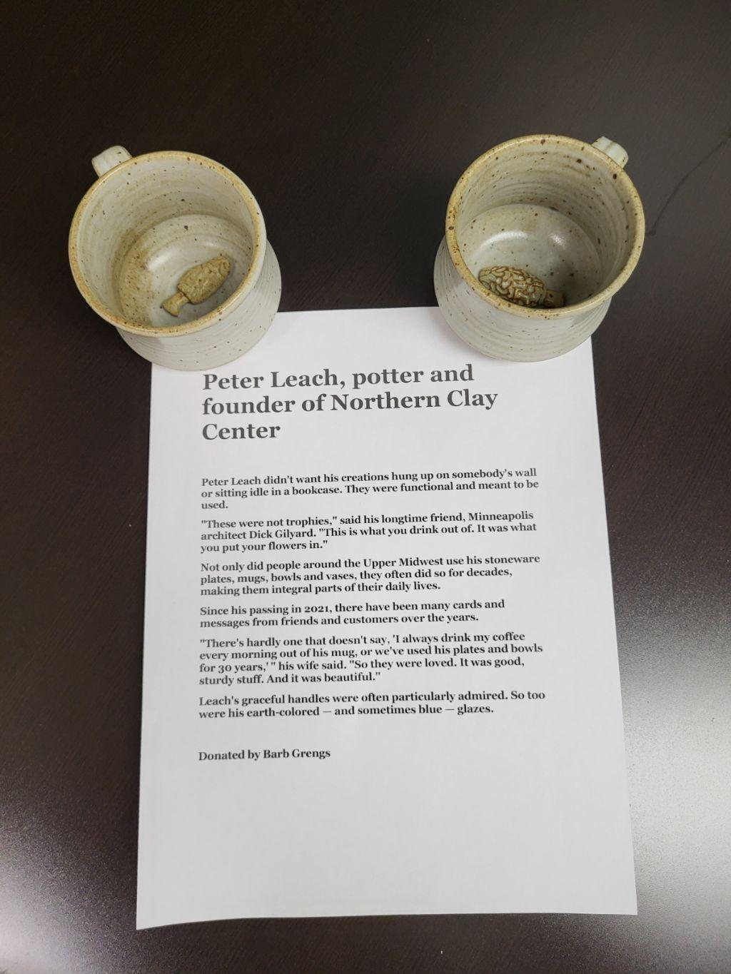 Peter Leach Mugs