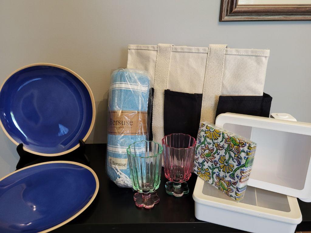 ShoreBags - Pocket Tote Basket