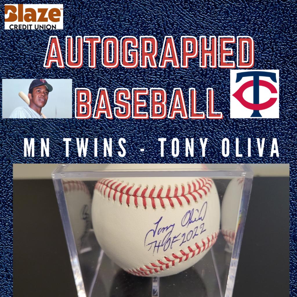 MN Twins - 2022 HOF Baseball Tony Oliva