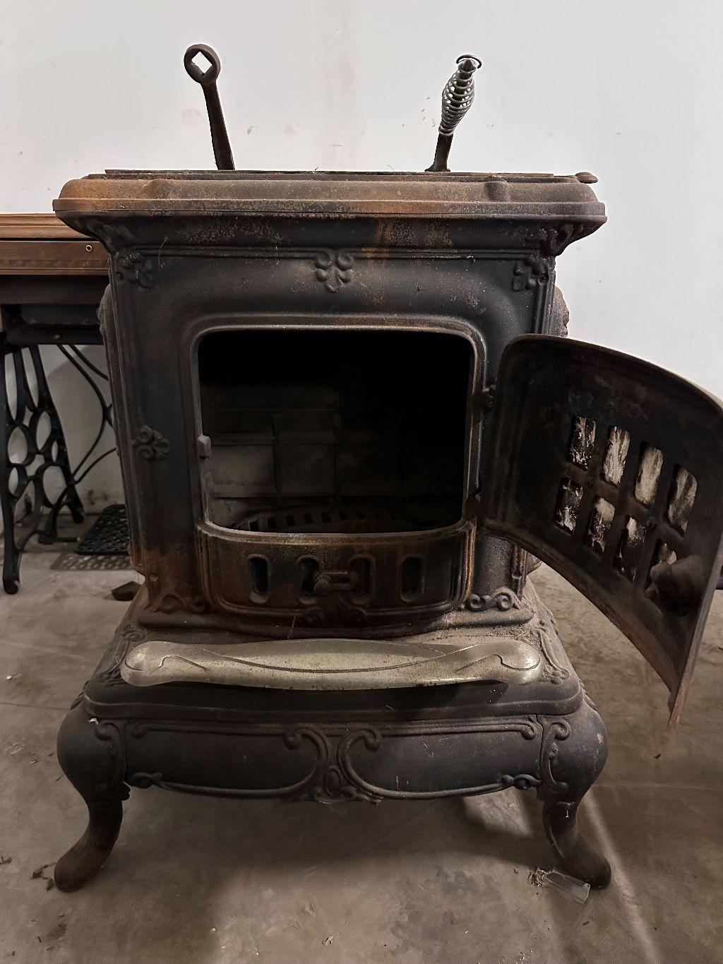Antique Cast Iron Stove