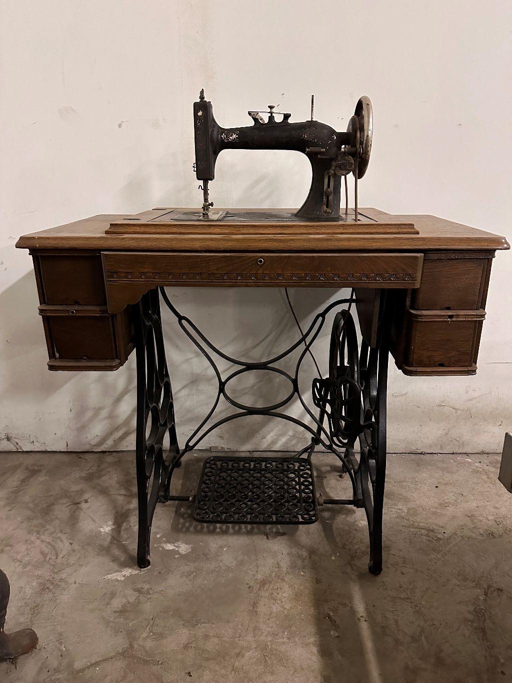 Antique Sewing Manual Machine