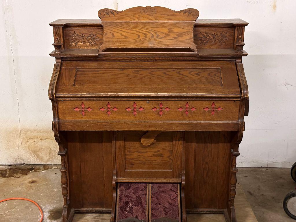 Antique Netzow Pump Organ