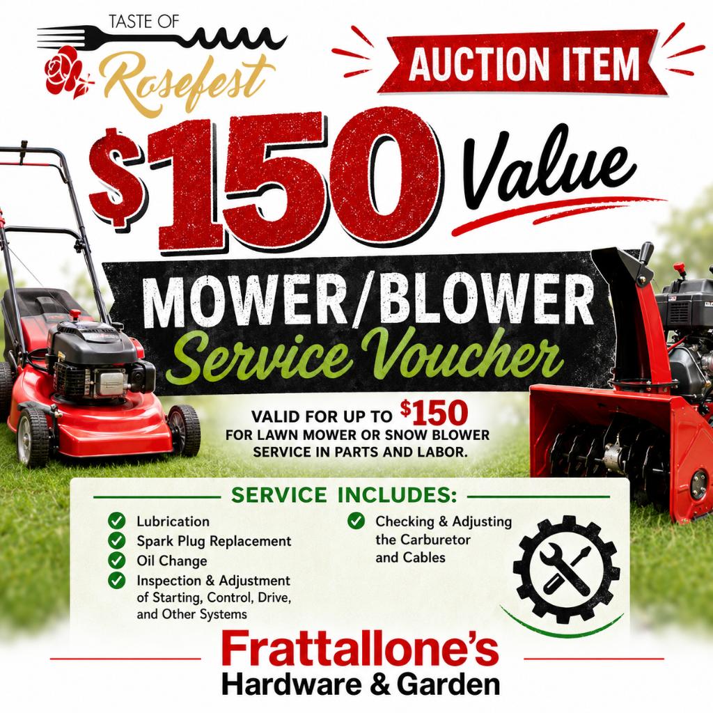 Frattallone's Hardware & Garden Mower/Blower Ser...