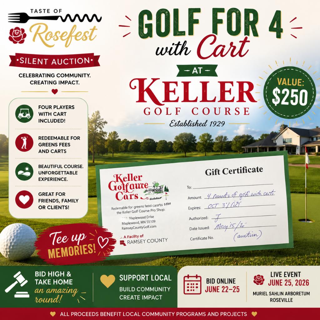 Golf for Four with Cart at Keller Golf Course