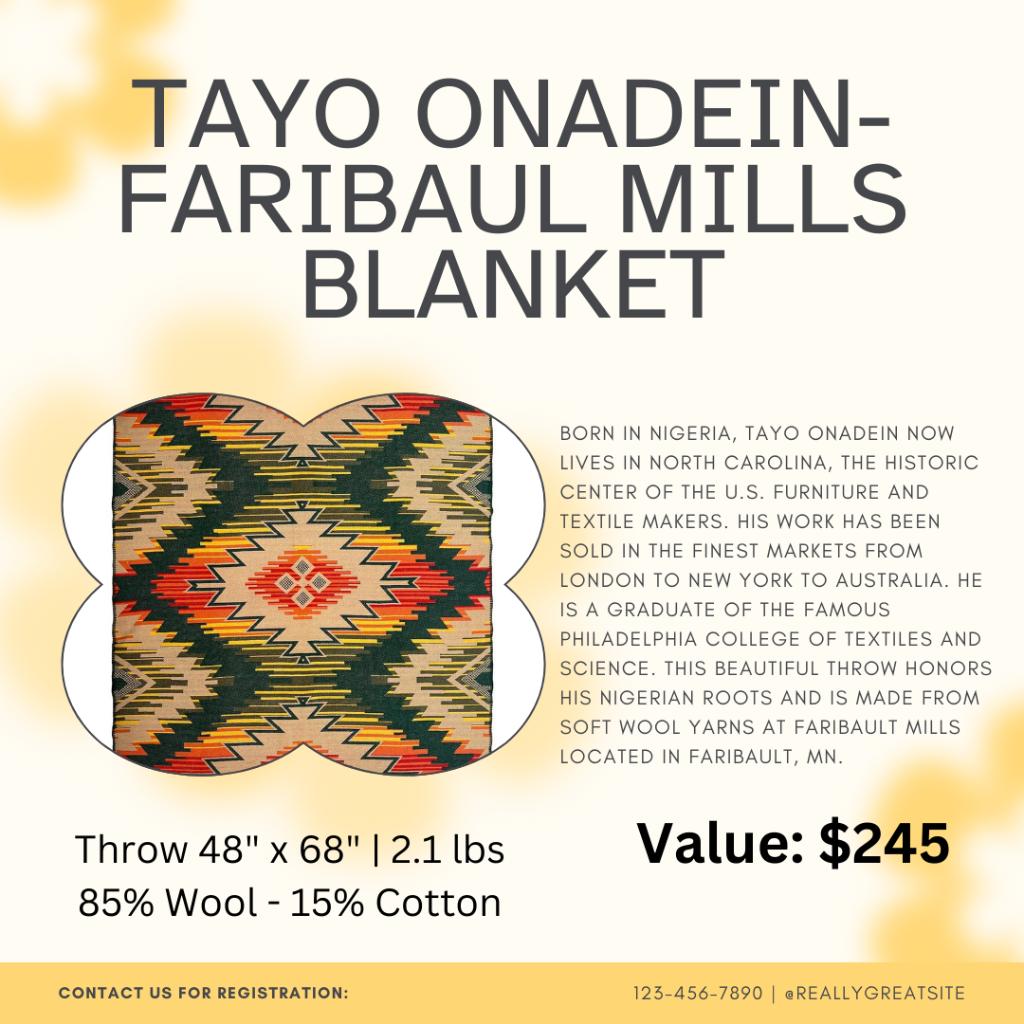 Faribault Mills Blanket - Tayo Onadein