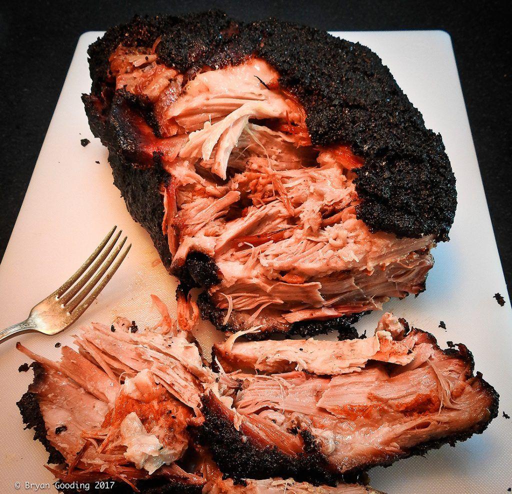 Smoked Pork Butt prepared by Fr. Scott Janysek