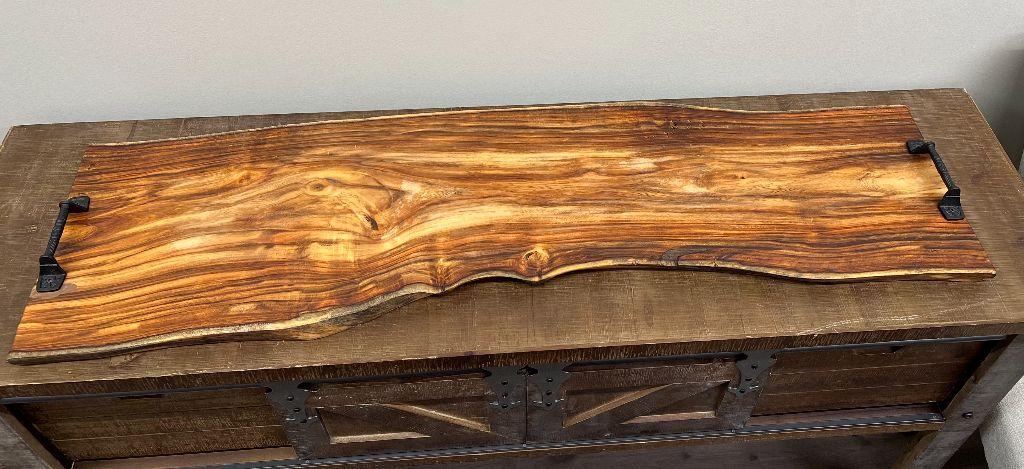 Custom Made One of a Kind Large Charcuterie Board w/...