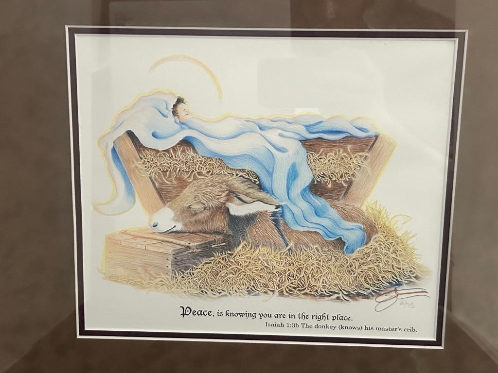 Framed Artwork by Susan Morrison