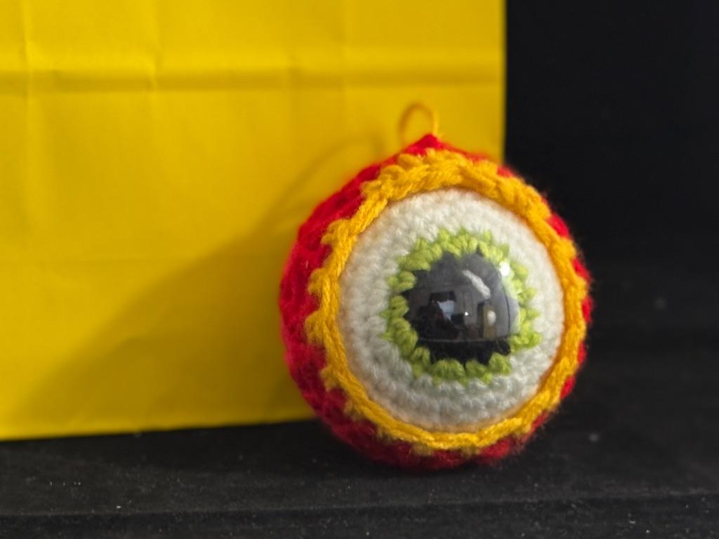 Gina Gallina Crochet Creations- Hanging Eyeball