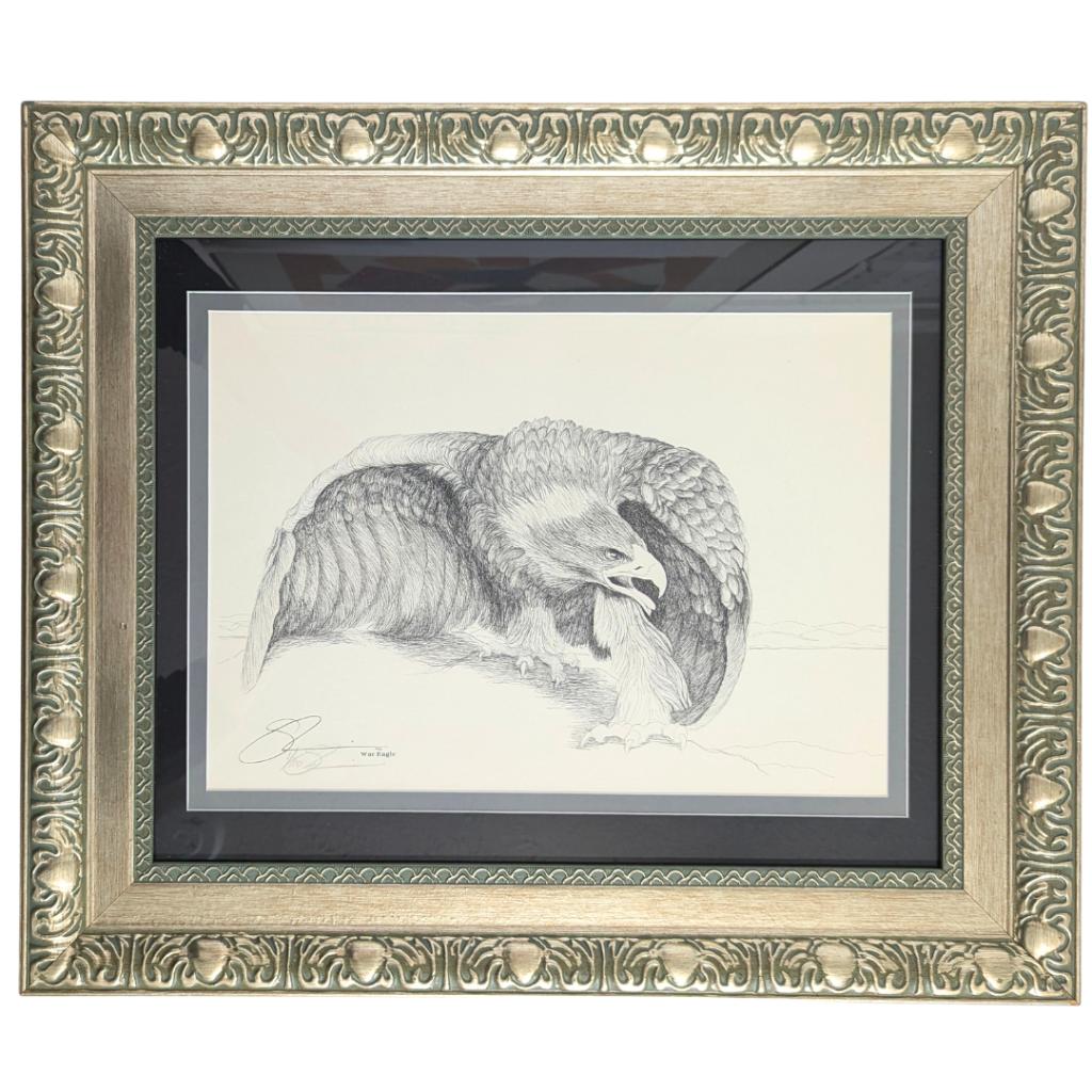 Framed ''War Eagle'' Print by Susan Morrison