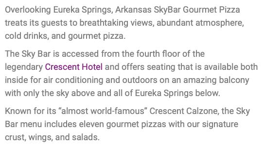 $40 Gift Certificate - Skybar Gourmet Pizza