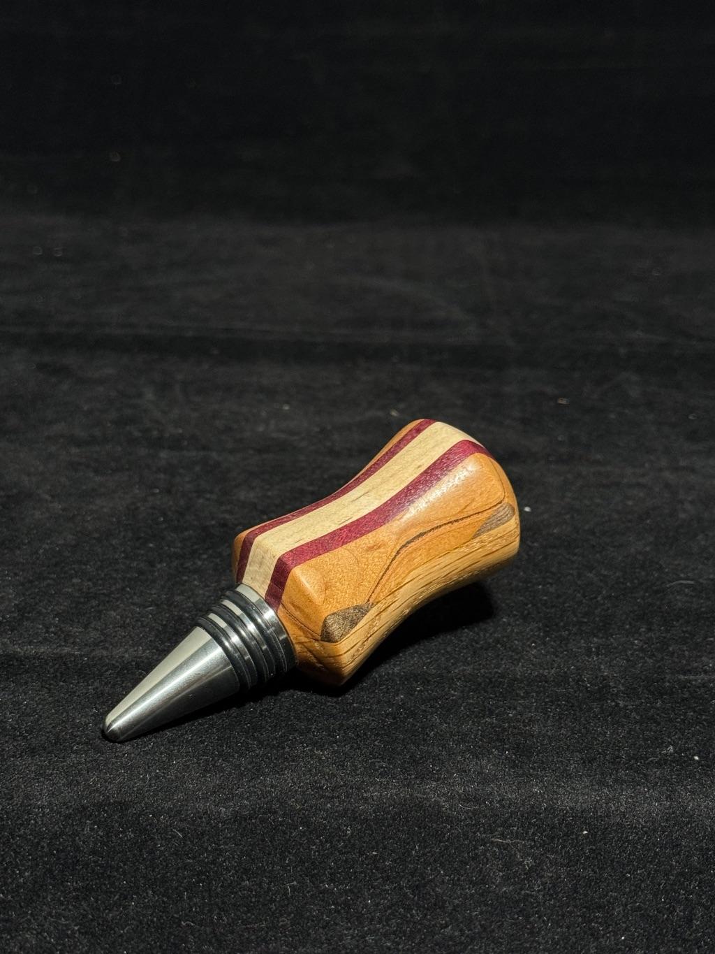 Wooden Wine Bottle Stopper