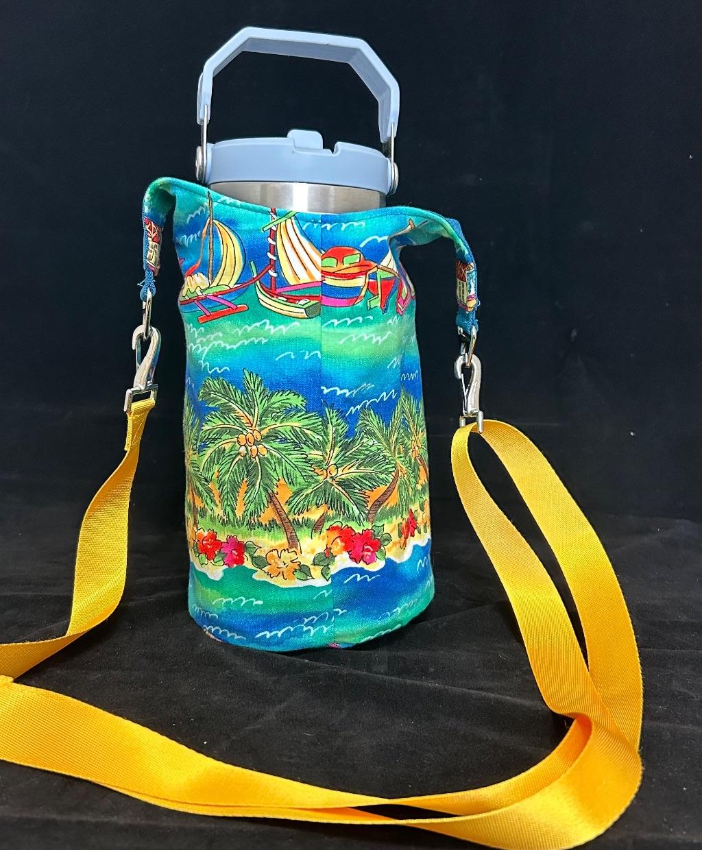 Water bottle bag - Beach Fun