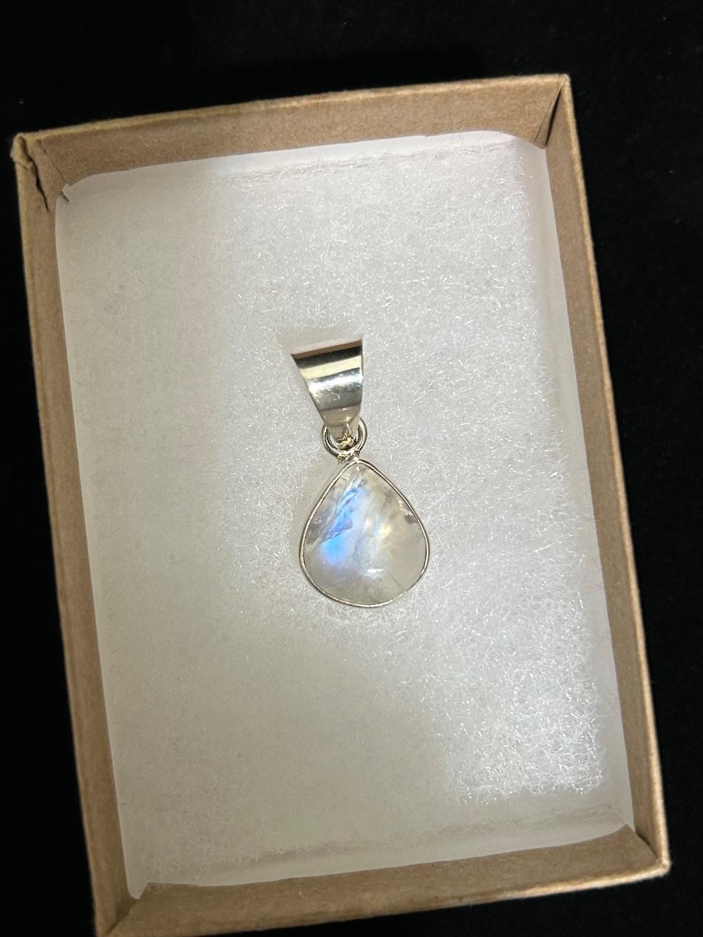 Magee Jewelry - Sterling Silver Moonstone Pendant