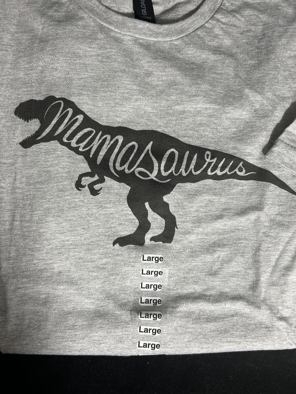 Mamasaurus Graphic T-shirt - Jayme Brandt
