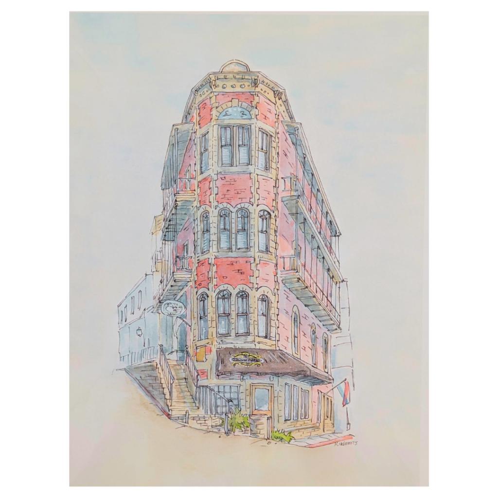 ''Flat Iron'' Print by Robert Norman