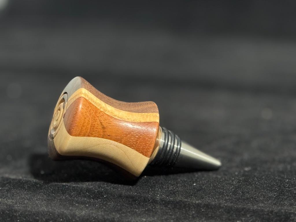 Wooden Wine Bottle Stopper