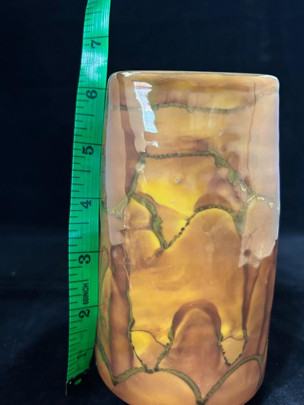 Golden Mountains Vase