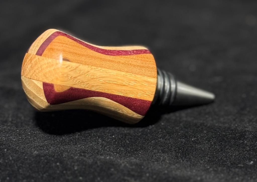Wooden Wine Bottle Stopper