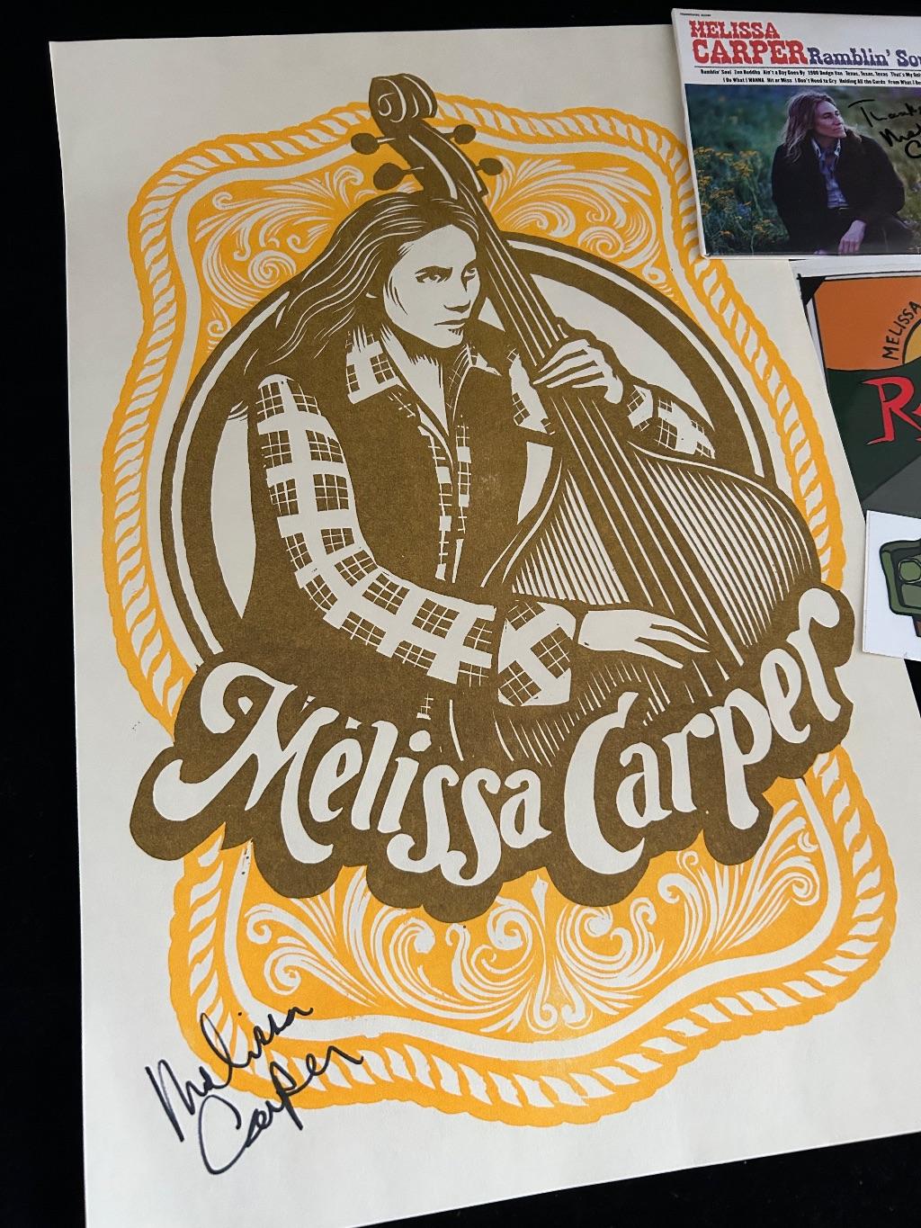 Melissa Carper Signed Merch Package #3