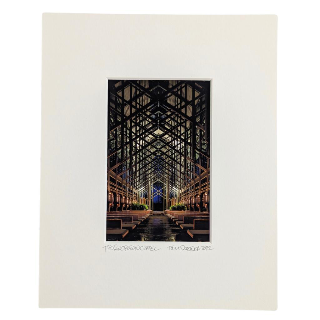 “Thorncrown Chapel” Photograph by Tom Rz...