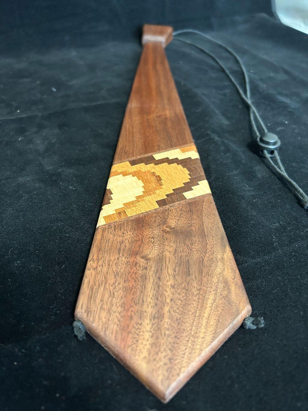 Wooden Tie by Doug Stowe