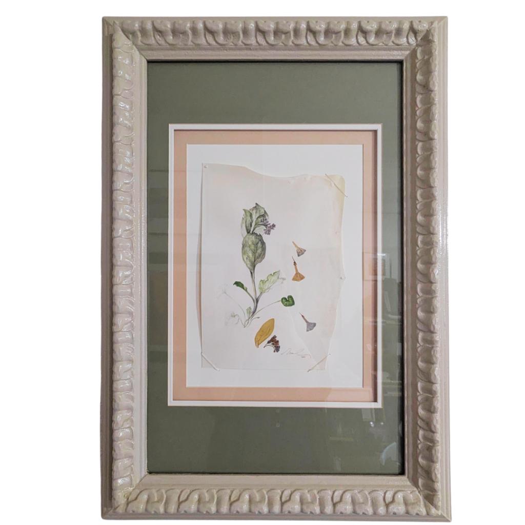Framed Original Watercolor