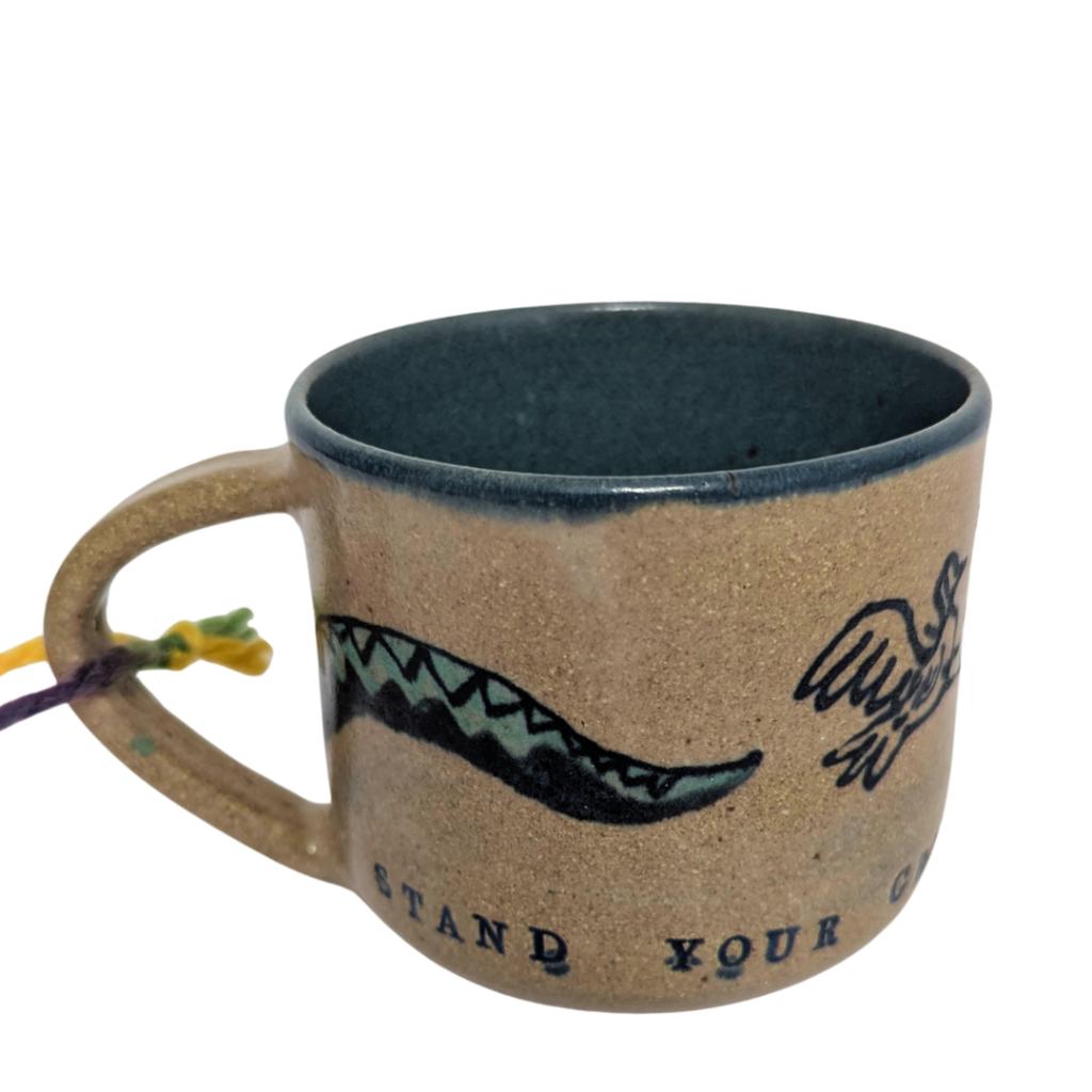 ''Stand Your Ground'' Handmade Mug