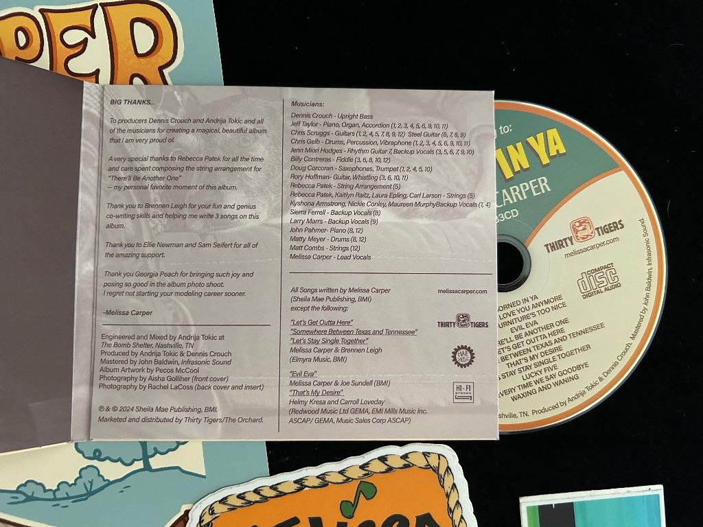 Melissa Carper Signed Merch Package #2