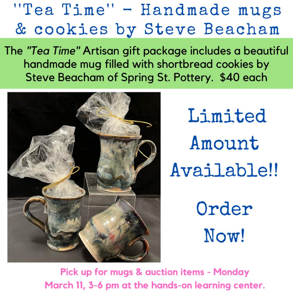 ''Tea Time'' - Handmade mugs and cookies by Steve Be...