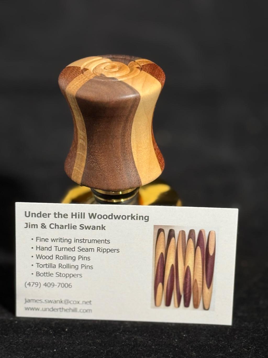 Wooden Wine Bottle Stopper
