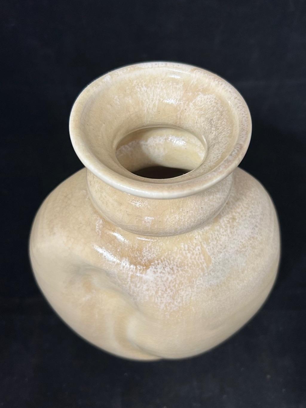 Altered Porcelain Vase by Karen Foster