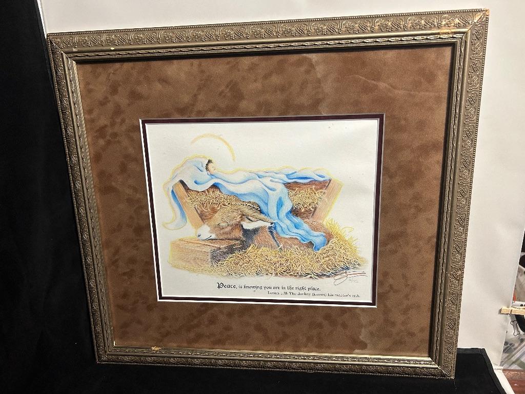 Framed Artwork by Susan Morrison