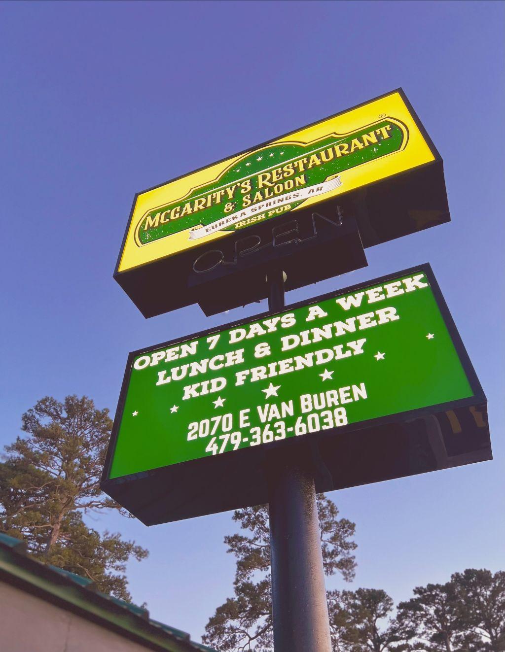 McGarity's Restaurant & Saloon Gift Card