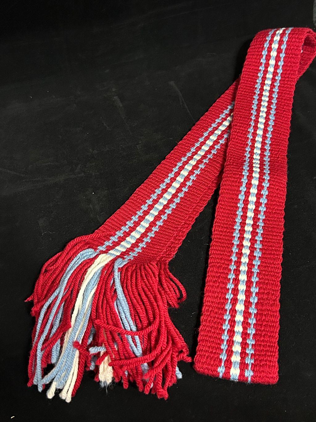 Handmade Knitted Sash