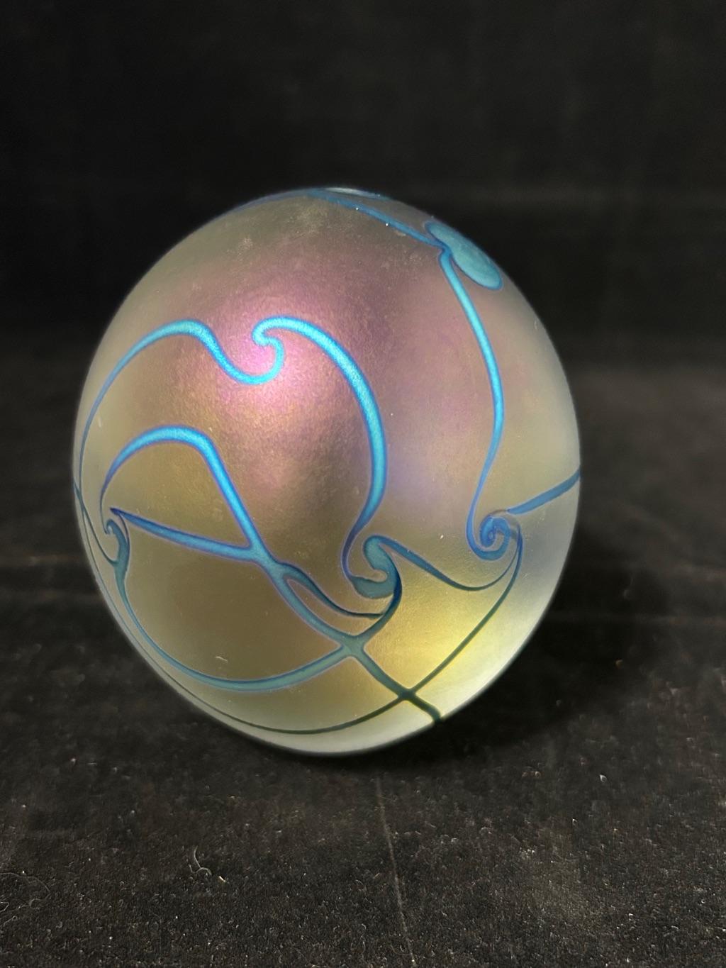Glass Paperweight