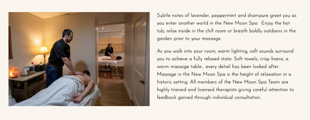 60 Minute Massage for Two at New Moon Spa