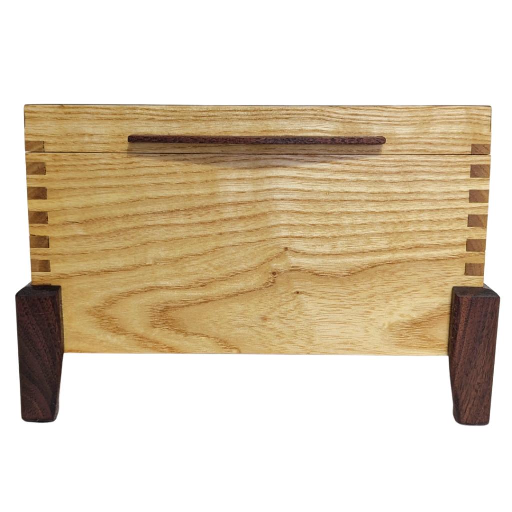 Handcrafted Lidded Wood Box by Doug Stowe