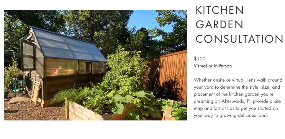 Kitchen Garden Consultation - Sprouted Kitchen Gardens