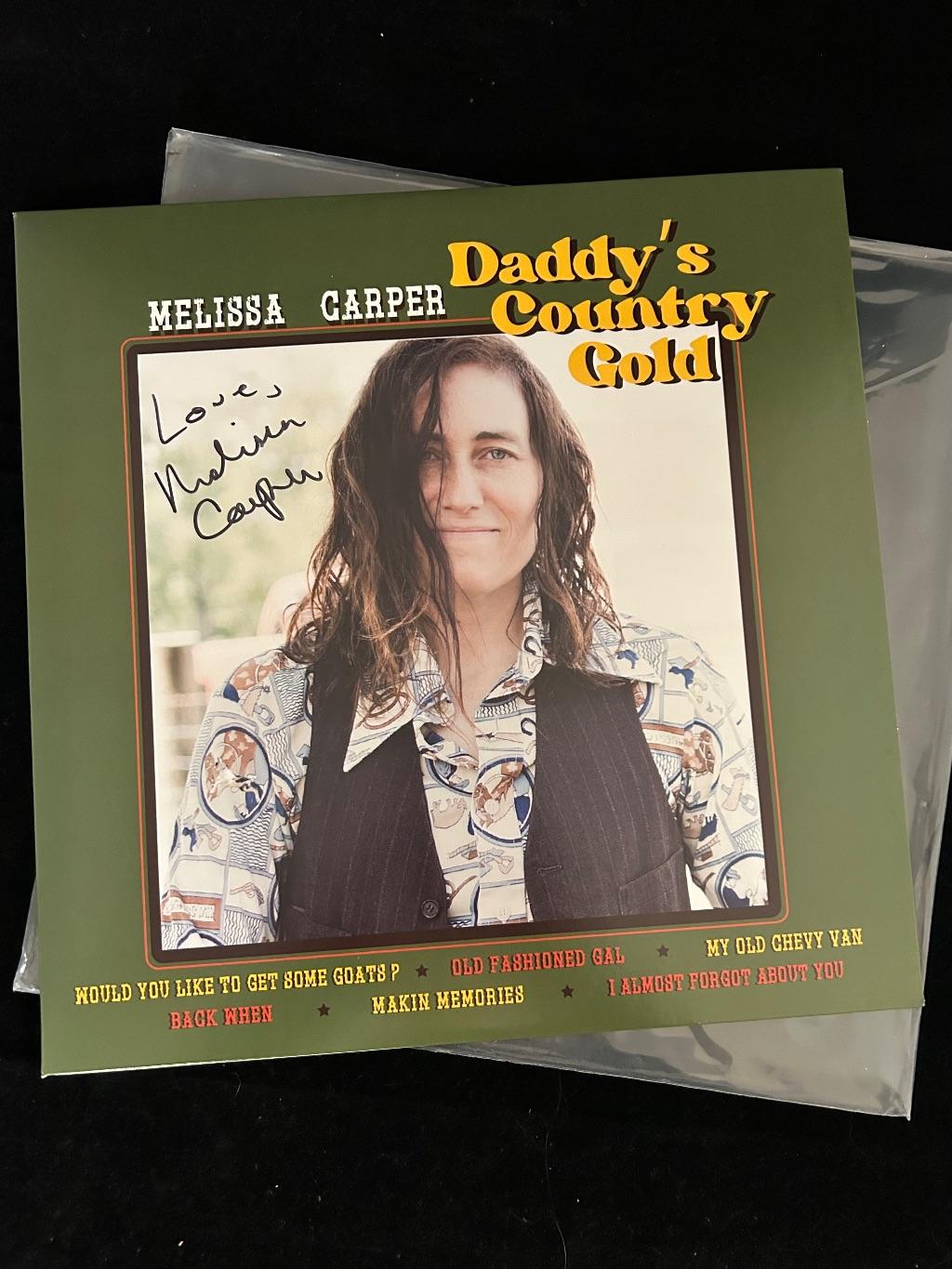 Melissa Carper Signed Vinyl Record
